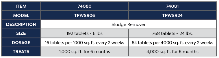 Sludge Remover - 24lbs.